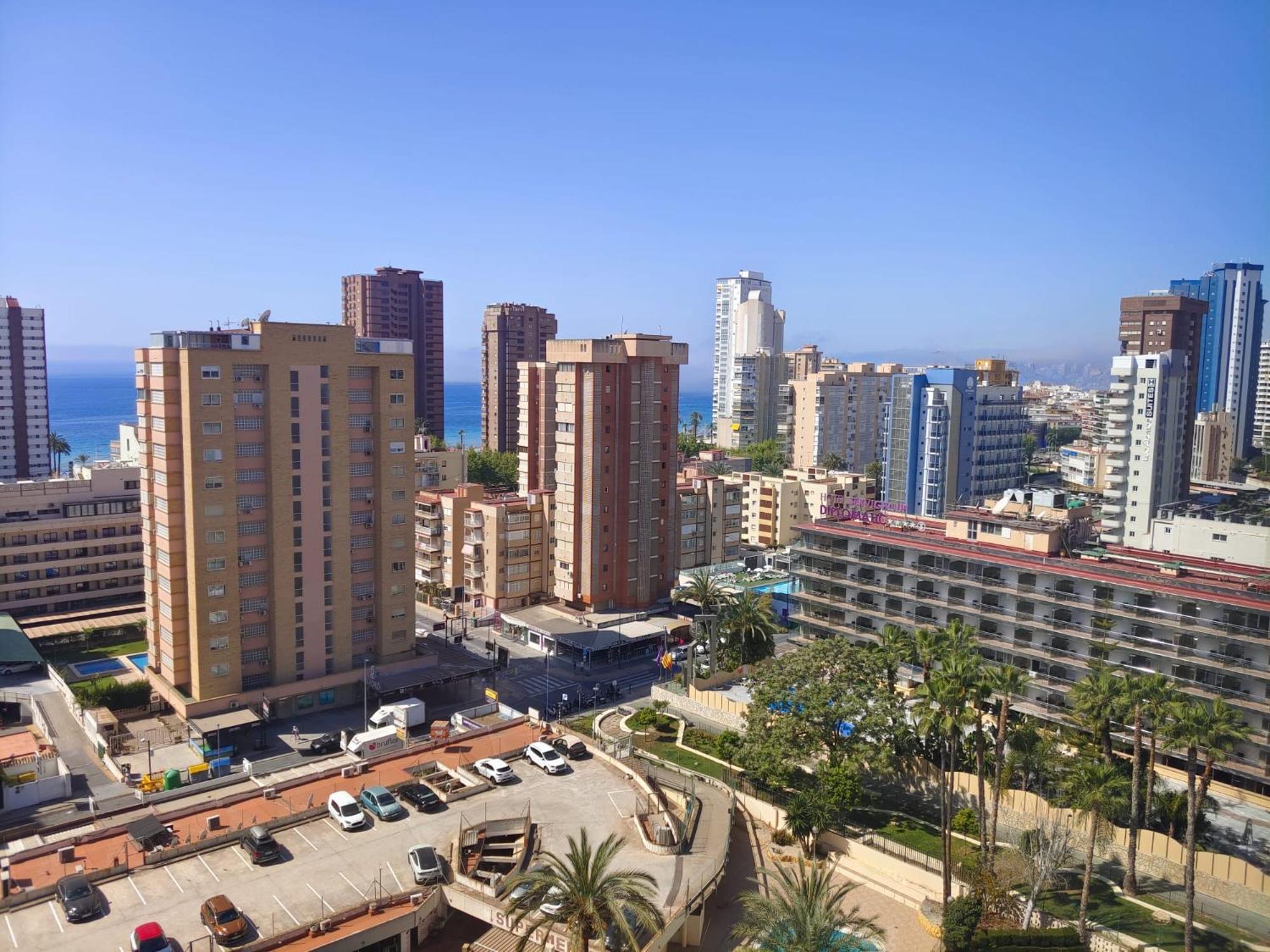 Apartamentos Cervantes Benidorm Eksteriør billede